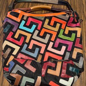 Amerileather Farzan Leather Tote Bag